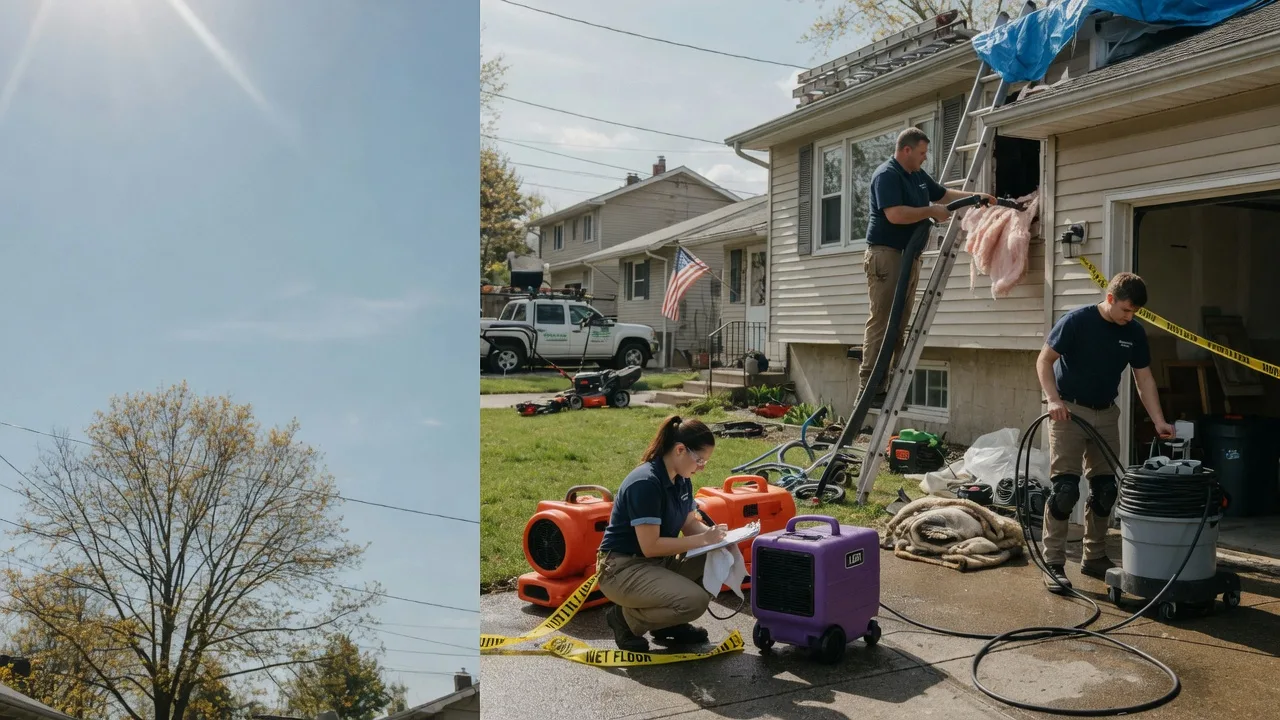 Emergency Water Removal in Oakford, IN near me